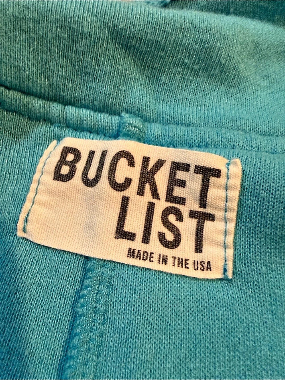 Bucket List Turquoise Utility Jacket - Picture 6 of 6
